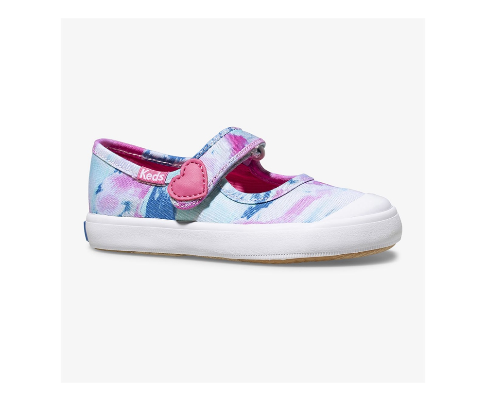 Keds Slip Ons White/Pink - Harper - Kids PQZAOG-716